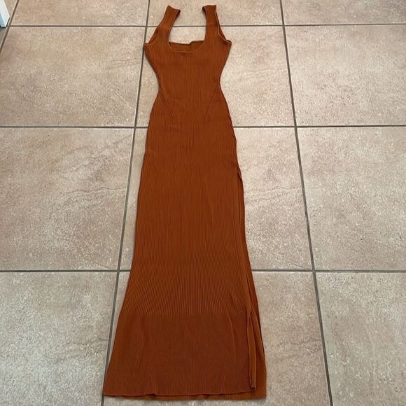 Aknvas Maddy Rib-Knit Women Dress - Small - Picture 8 of 13